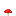 赤色のキノコ